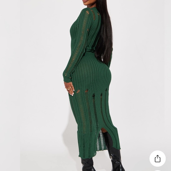 Maxi sweater dress - Picture 2 of 4